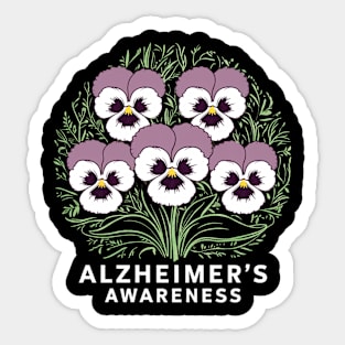 alzheimer's awareness Sticker